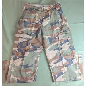 GAP Camouflage Cargo Pants Women's Size 29x30 Military Style‎ Casual